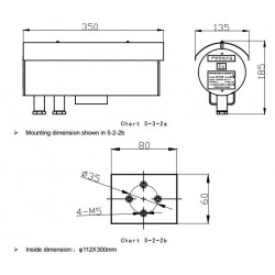 Udendørs kamerahus (Eksplosions sikkert) - 12V DC/24V DC/220V AC