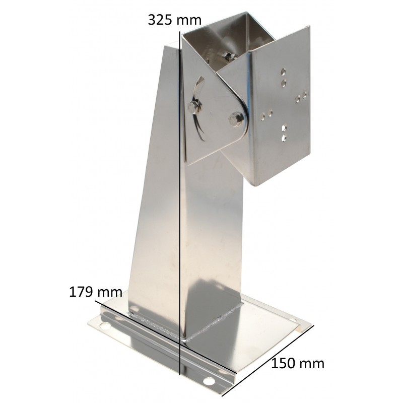 Marine Rustfrit stål udendørs kamera hus fod til off shore og marine brug