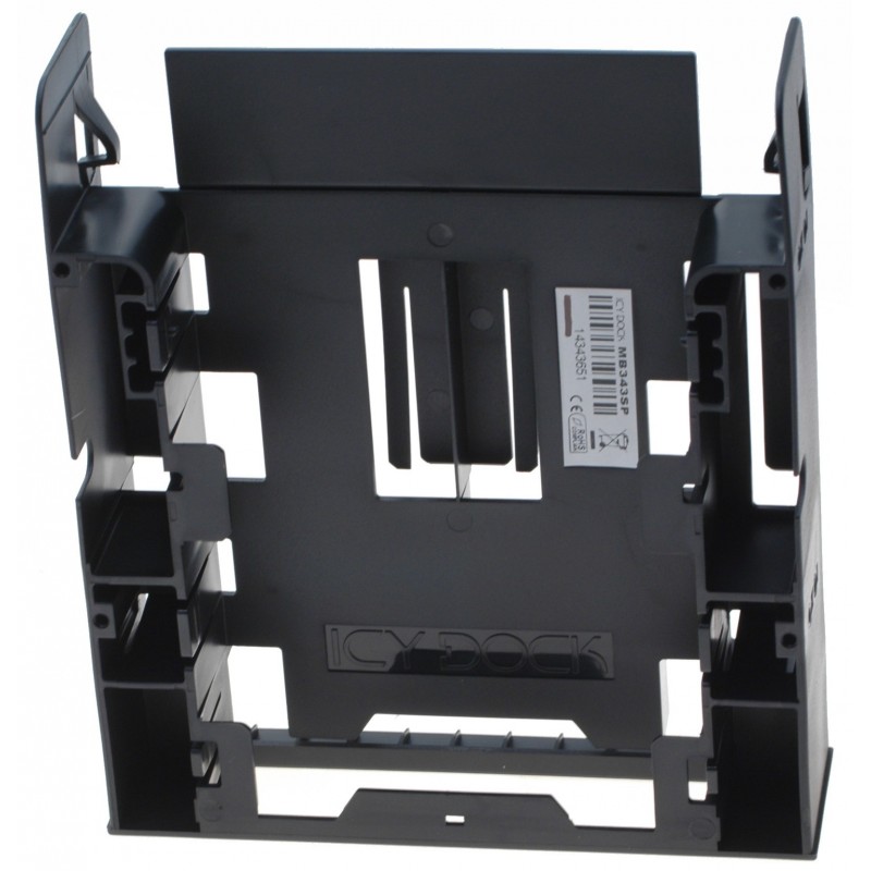 RAID SONIC ICY Dock bay - 51/4" til 2 x 2½" SSD / Hdd konverteringsramme SSD bay til 5.25"