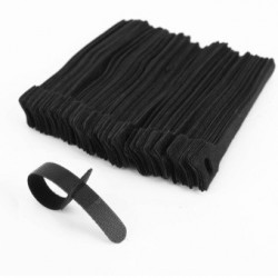 Cable Gatherer Velcro strips (cable tie) 12 x 150 mm, black