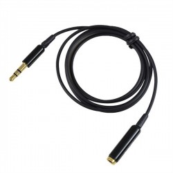 Audio/lyd kabel 3 meter, sort