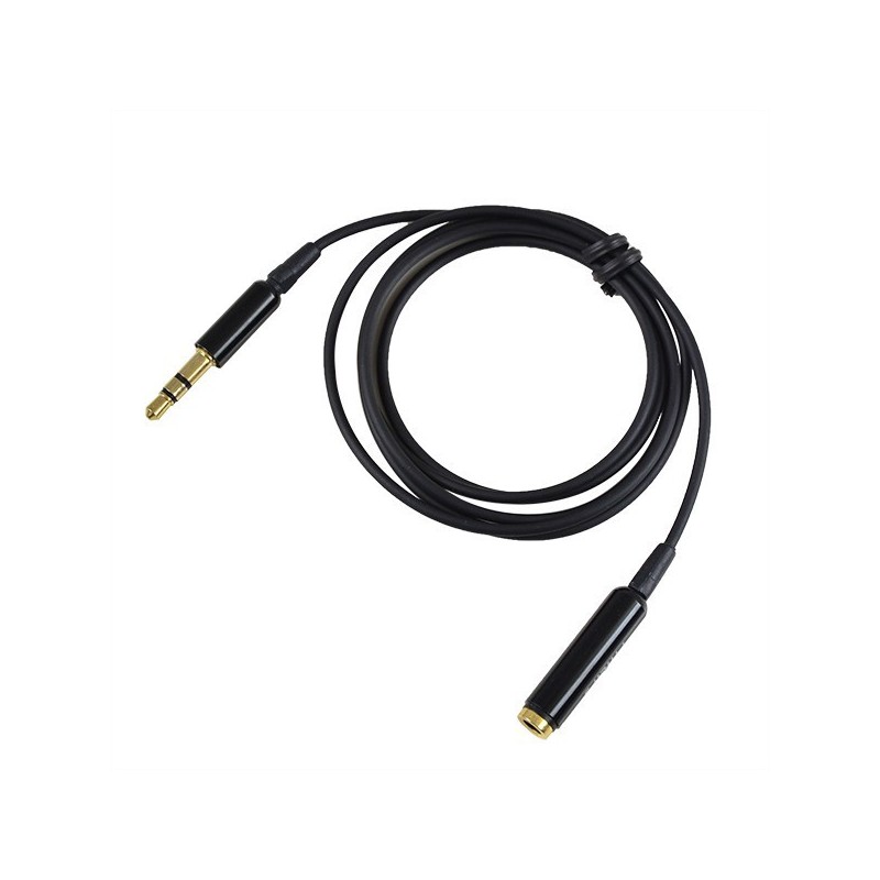 Audio/lyd kabel 3 meter, sort