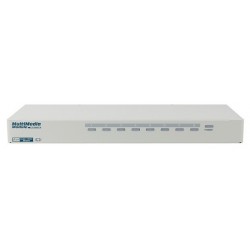 REXTRON MAV 108 VGA omksifter op til 8 VGA indgange til 1 VGA udgang, 19" RACK montage MAV108