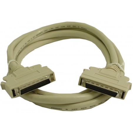 SCSI II kabel, Mini DB50 han til  Mini DB50 han, twisted pair, 1,5 meter 59 inch