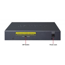 POE 6 ports switch 4 x 10/100/1000Mbit  Gbit RJ45 + 2 uplink