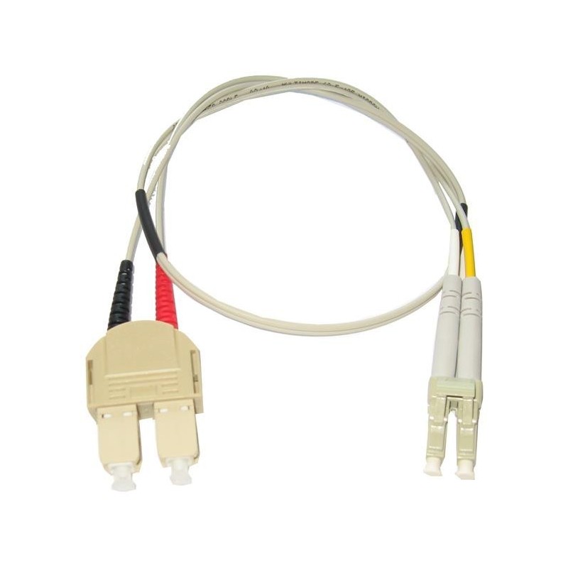 LC / SC multi mode converter fiber cable, duplex, LSZH - DANBIT