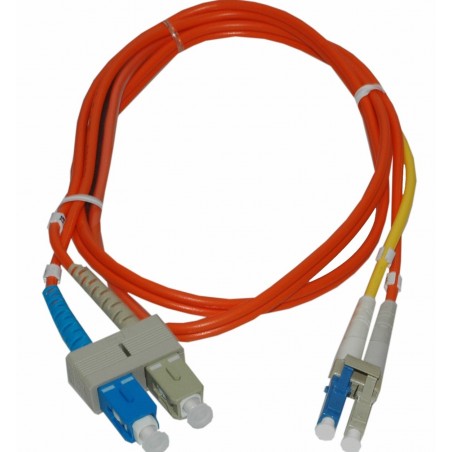 Singlemode til Multimode SC/SC fiberkabel, 5m længde