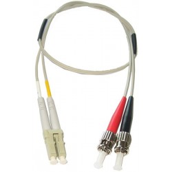 5m LC/ST multimode omformer fiberkabel, LSZH, duplex - DANBIT