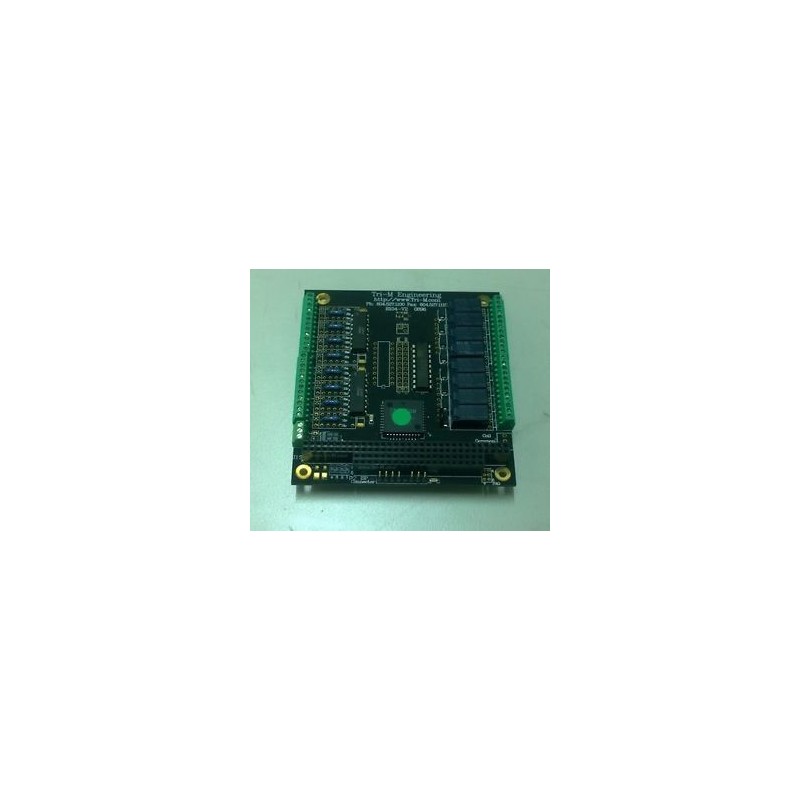 tri-m PC104 R104-88 RELÆ kort 8 opto ind og 8 opto out