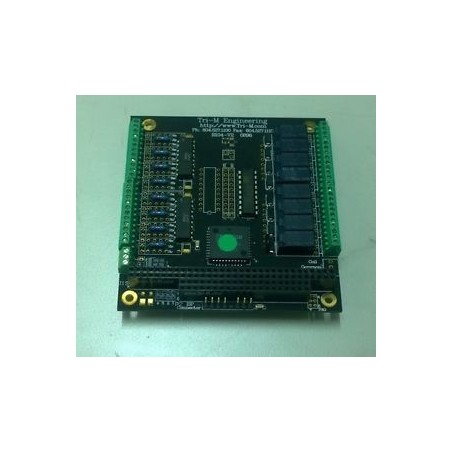 tri-m PC104  R104-88 RELAY card 8 opto in and 8 opto out