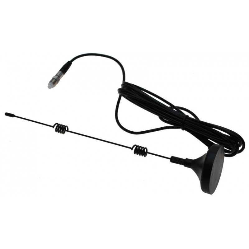 5 dBi GSM LTE Omni antenne med magnetfod og SMA hanstik