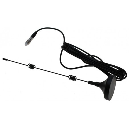 5 dBi GSM LTE Omni antenne med magnetfod og SMA hanstik