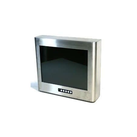 15 Industrial Touch Screen - IP65 Stainless Steel Display