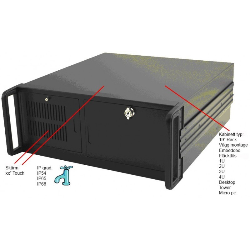 NT DOS XP ISA Industri PC