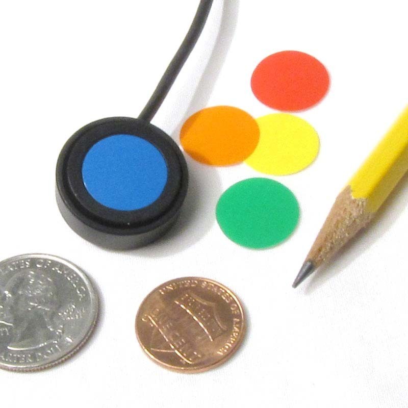 X-KEYS XK-A-1010-R, USB Switch kontakt - Aktiver kontakten med fingre, tæer eller knæ