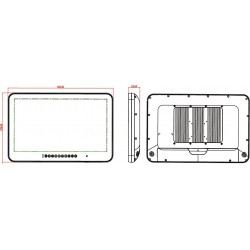 24" Medico godkendt Panel PC 4th Gen. I5 (1.6GHz)/I7 (2.2GHz) processor - DANBIT