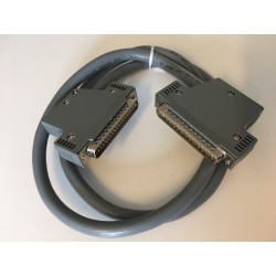 1m kabel D-SUB DB37 polet i 2 rækker han han stik 90grader vinklet kabel på stik ICP DAS CA-3710