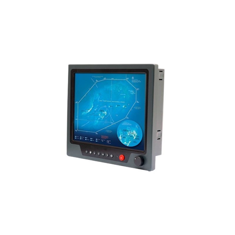 19" Marine Skærm bygget til brug i sollys (1000 nits) - IP65 - DANBIT A/S.