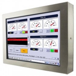 27\" Panel PC full IP65 tæt på alle sider. Kan kundespecificeresfor...