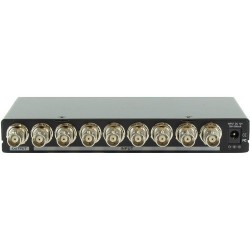 Omskifter 8 x BNC Composite video indgange til 1 x BNC udgang