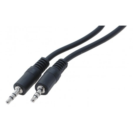 1,5m, 3,5mm Jack stereo han til Jack stereo han audiokabel - DANBIT