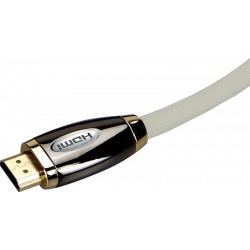 HDMI 1.4 - Kabel - 4k opløsning - Ethernet - Hvid/grå - 10 meter