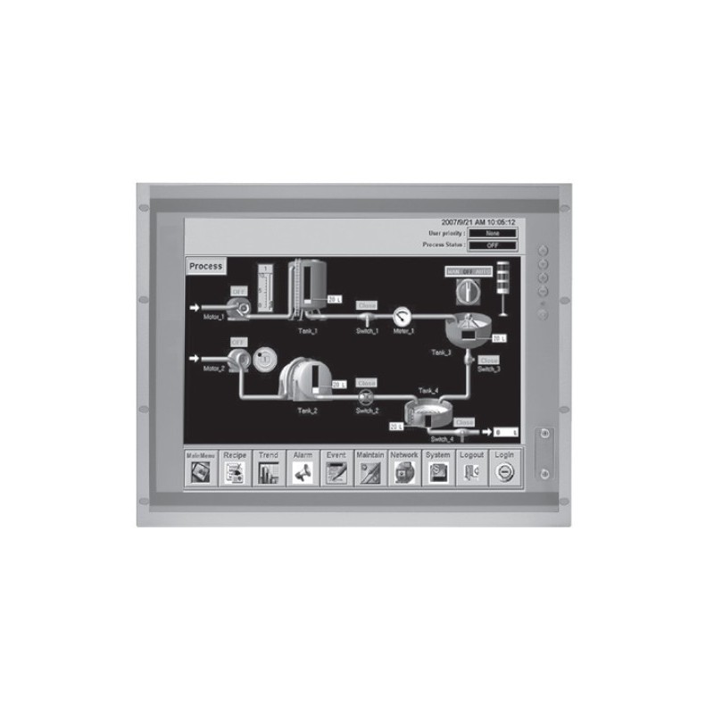 19\" TFT panel PC med Core i3/5/7 CPU, 3.5\" eller 2.5\" HDD slot, ...