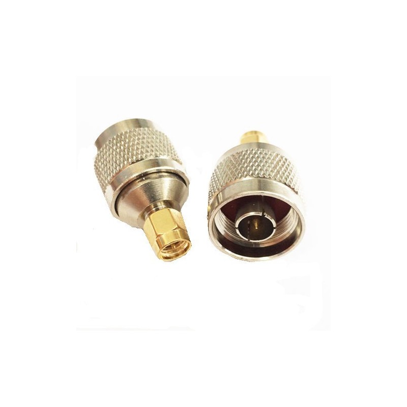 SMA han til N-type han RF coax adapter