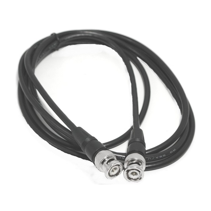 RG59 BNC kabel han-han 30 meter, 75 Ohm video SDI hvid eller sort