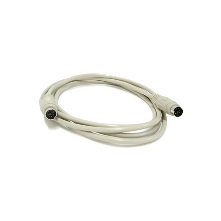 PS/2 kabel på 30 meter med mini DIN 6 hanstik