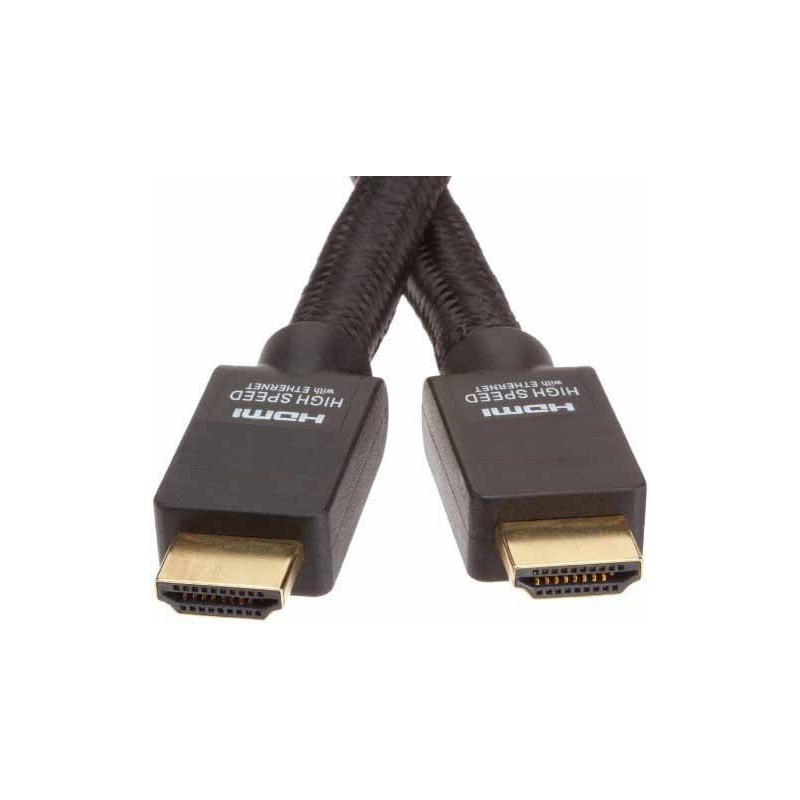 HDMI 2.0 - kabel - 4k - Ethernet - 3 meter - Sort