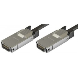 InfiniBand CX4 network cable - AWG28, 5 meters - black - DANBIT A / S