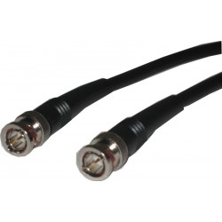 RG62 Coaxial kabel BNC han - han, 93Ω kabel til ARCnet, sort, 5,0mf...