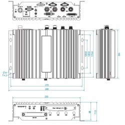 e / E-Mark Certified Embedded Fanless PC MBT-3000R