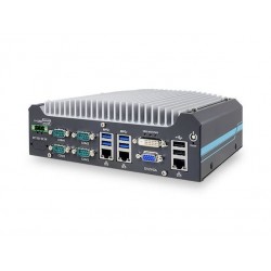 Embedded PC i3 I5 I7 Fanless, Industriel Embedded BOX PC med RS232, USB kan DIN monteres 12vdc 24vdc Intel i210, i219